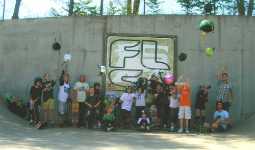 Asheville skateboard camp 2008