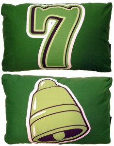 Jackpot Pillows from Heavy Duty Incorporated
